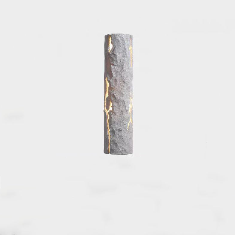 Traditional Vintage Rectangular Resin LED Wall Sconce Lamp