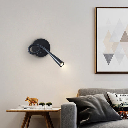 Nordic Tube Copper Silicone LED Wall Sconce Lamp