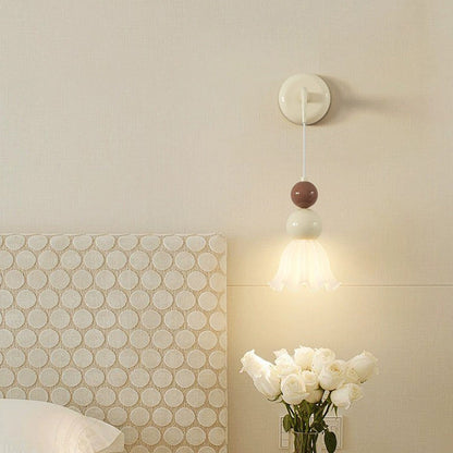 Modern Minimalist Ball Metal Glass 1-Light Wall Sconce Lamp