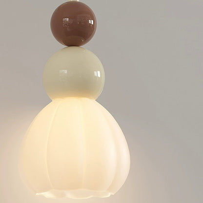 Modern Minimalist Ball Metal Glass 1-Light Wall Sconce Lamp