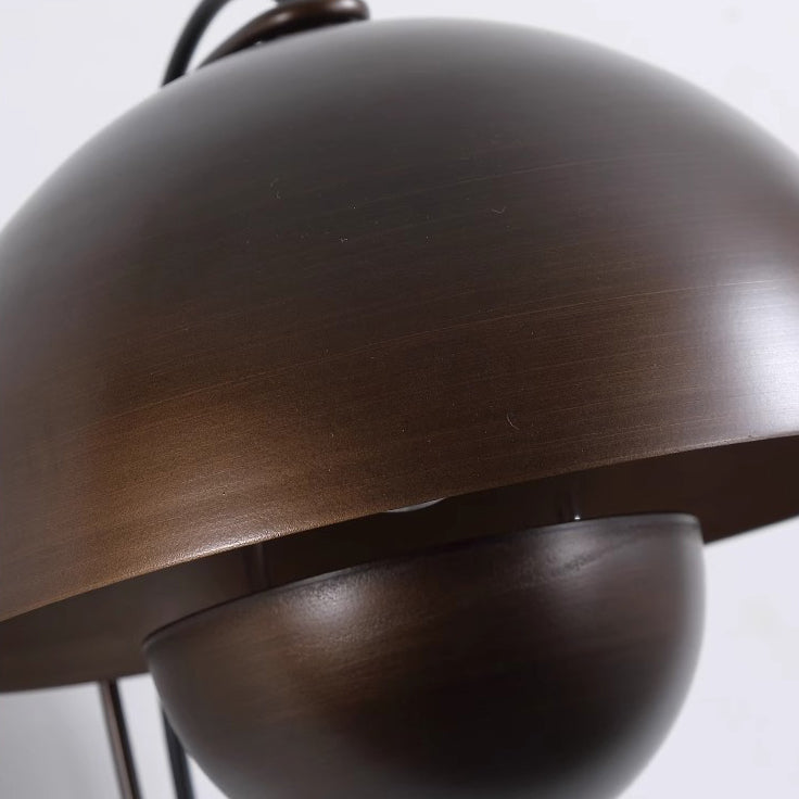 Traditional Rustic Dome Iron 1-Light Wall Sconce Lamp