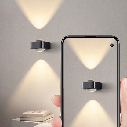 Scandinavian Stainless Steel Glass LED Wall Sconce Lamp