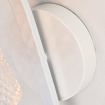 Minimalist Cylinder Iron Glass 1-Light Wall Sconce Lamp