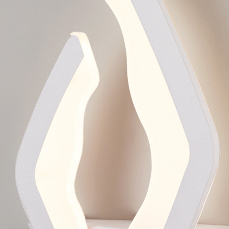 Modern Simplicity Diamond Iron Acrylic LED Wall Sconce Lamp
