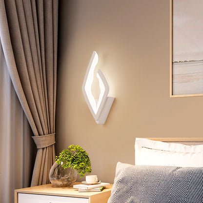 Modern Simplicity Diamond Iron Acrylic LED Wall Sconce Lamp