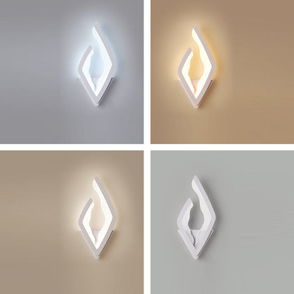 Modern Simplicity Diamond Iron Acrylic LED Wall Sconce Lamp