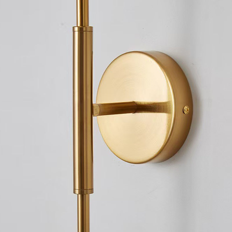 Modern Luxury Circle Iron Acrylic LED Wall Sconce Lamp