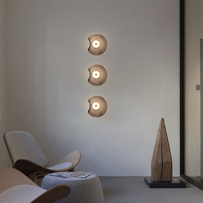 Modern Luxury Round Glass LED Wall Sconce Lamp