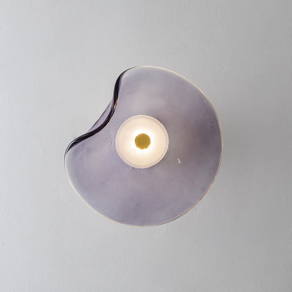 Modern Luxury Round Glass LED Wall Sconce Lamp