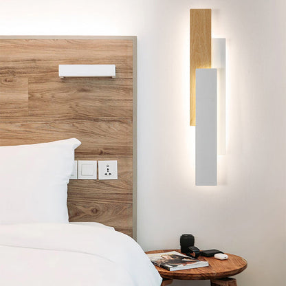 Minimalist Multilayer Rectangular Iron LED Wall Sconce Lamp