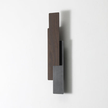 Minimalist Multilayer Rectangular Iron LED Wall Sconce Lamp