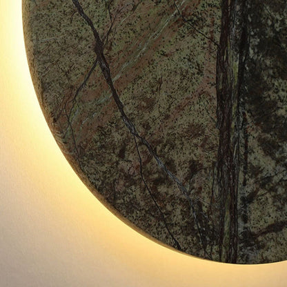 Modern Shabby Chic Round Marble LED Wall Sconce Lamp