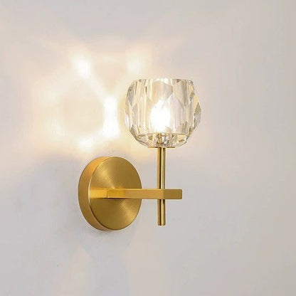 Scandinavian Wall Sconce Lamp With Iron Base 1-Light