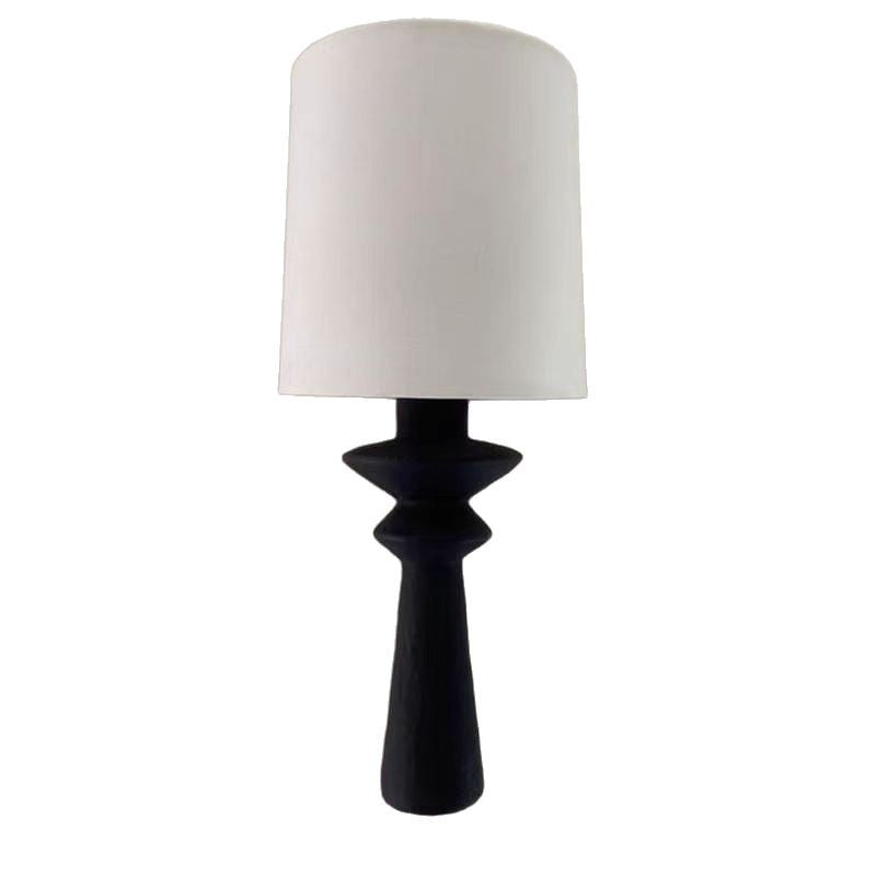 French Fabric Shade Wall Sconce Lamp With Iron Arm 1-Light