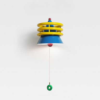 Creative Iron Resin Cone 1-Light Wall Sconce Lamp