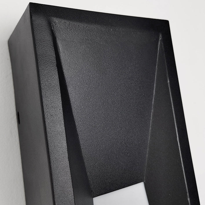 Waterproof Steel Acrylic LED Outdoor Wall Sconce Lamp