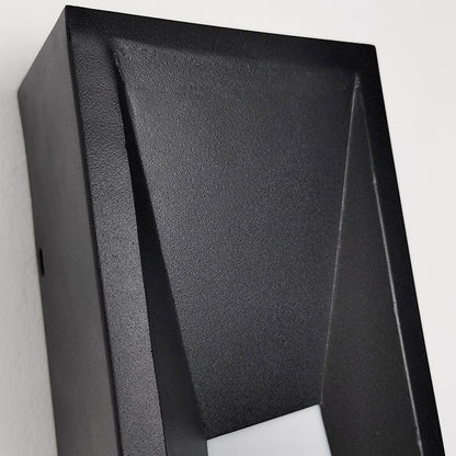 Waterproof Steel Acrylic LED Outdoor Wall Sconce Lamp