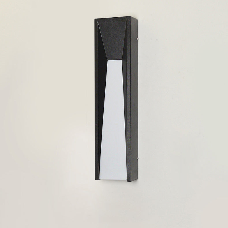 Waterproof Steel Acrylic LED Outdoor Wall Sconce Lamp