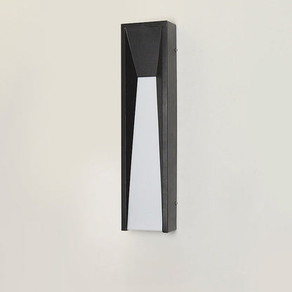 Waterproof Steel Acrylic LED Outdoor Wall Sconce Lamp