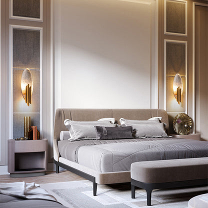 Creative Elliptical Iron Resin 2-Light Wall Sconce Lamp