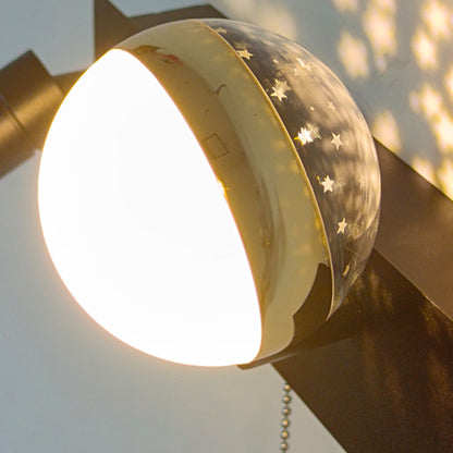 Creative Rectangle Iron & PC Rotatable LED Wall Sconce Lamp