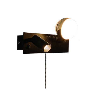 Creative Rectangle Iron & PC Rotatable LED Wall Sconce Lamp