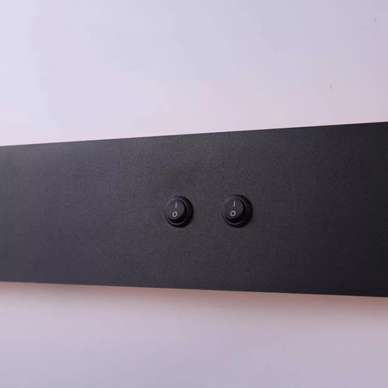 Long Strip Iron Acrylic Rotatable LED Wall Sconce Lamp