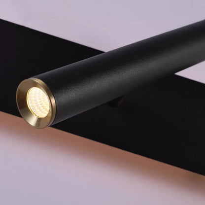 Long Strip Iron Acrylic Rotatable LED Wall Sconce Lamp