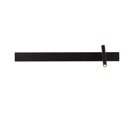Long Strip Iron Acrylic Rotatable LED Wall Sconce Lamp