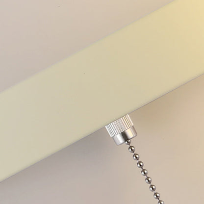 Simplicity Iron Glass 1-Light Zipper Wall Sconce Lamp