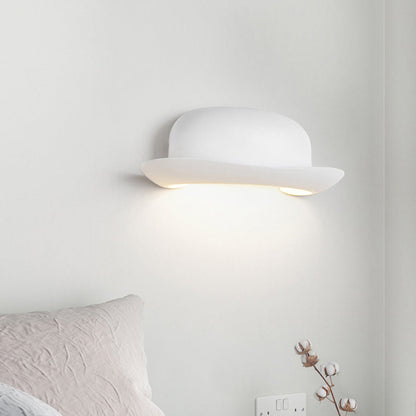 Hat Waterproof Aluminum PC Outdoor LED Wall Sconce Lamp
