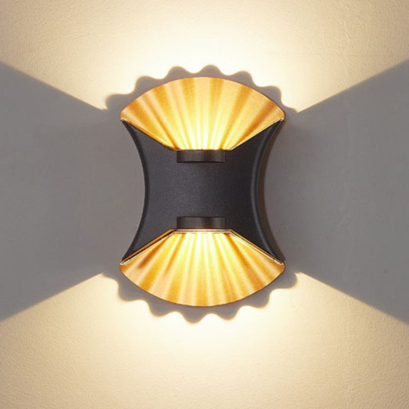Waterproof Aluminum Glass Outdoor LED Wall Sconce Lamp
