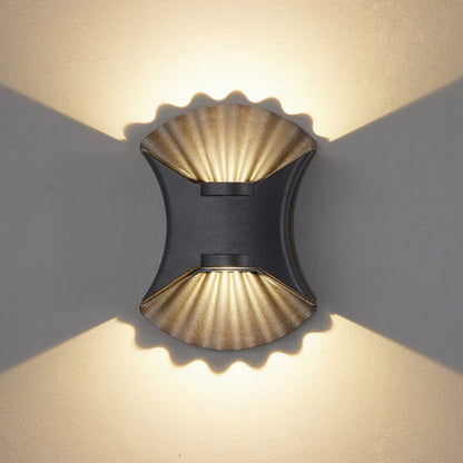 Waterproof Aluminum Glass Outdoor LED Wall Sconce Lamp