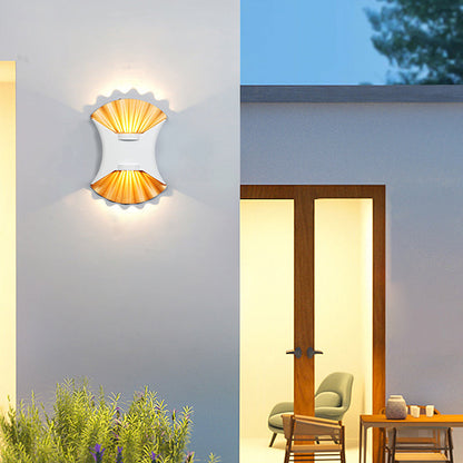 Waterproof Aluminum Glass Outdoor LED Wall Sconce Lamp