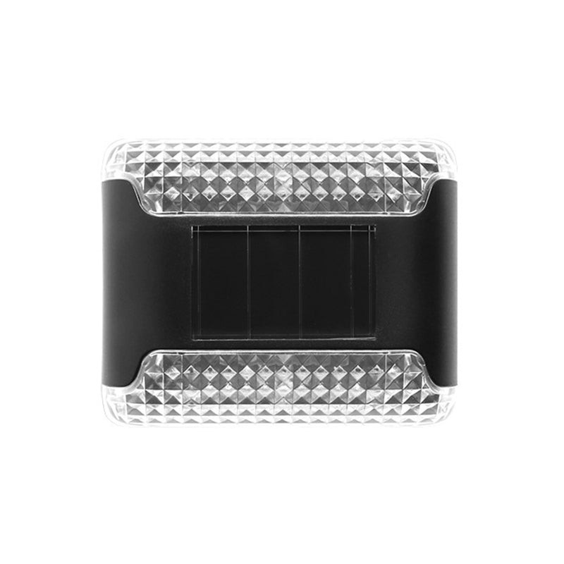 Waterproof Solar Rectangular Plastic LED Wall Sconce Lamp