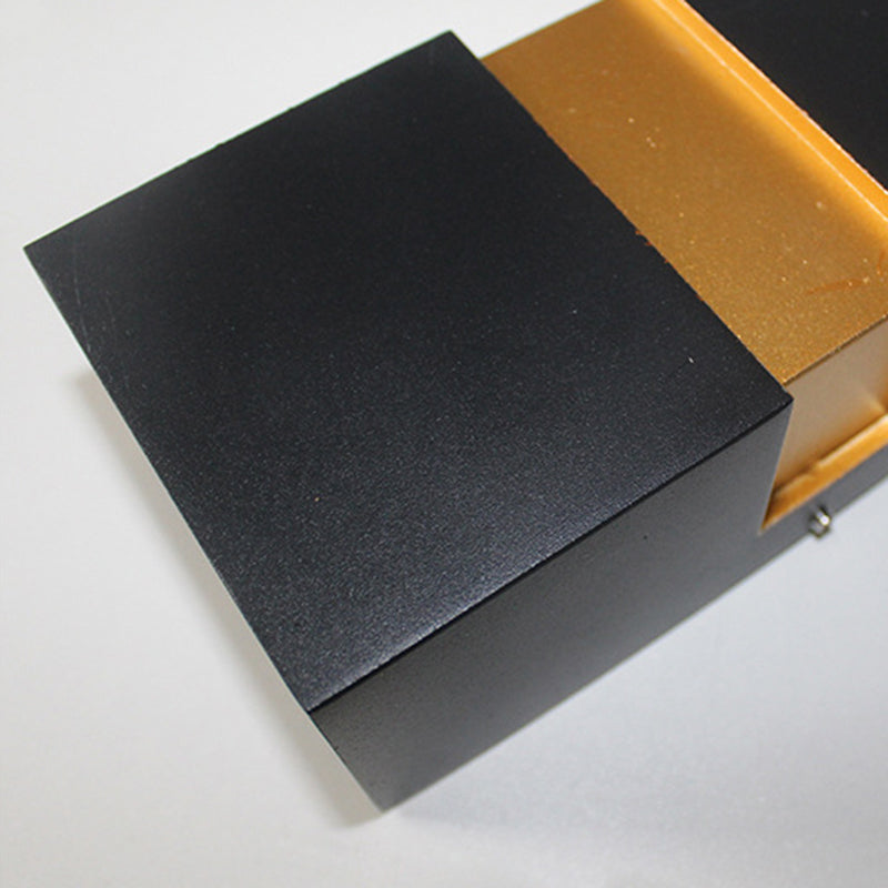 Waterproof Cuboid Aluminum Outdoor LED Wall Sconce Lamp