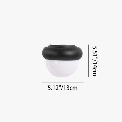 Waterproof Aluminum Plastic LED Outdoor Wall Sconce Lamp