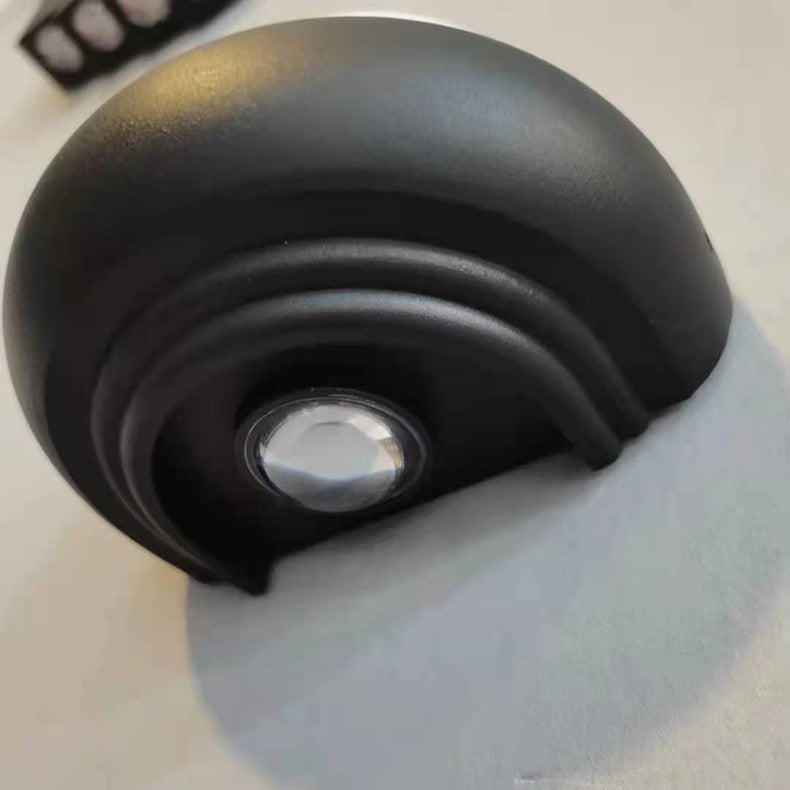 Waterproof Aluminum Plastic LED Outdoor Wall Sconce Lamp