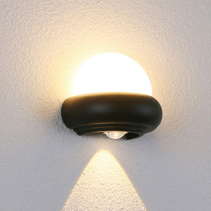 Waterproof Aluminum Plastic LED Outdoor Wall Sconce Lamp