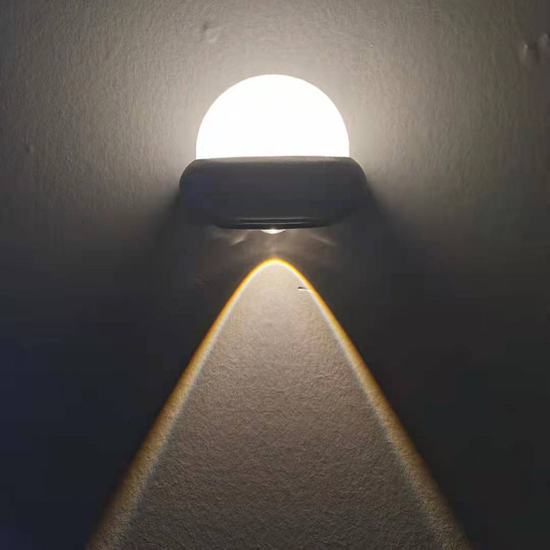 Waterproof Aluminum Plastic LED Outdoor Wall Sconce Lamp