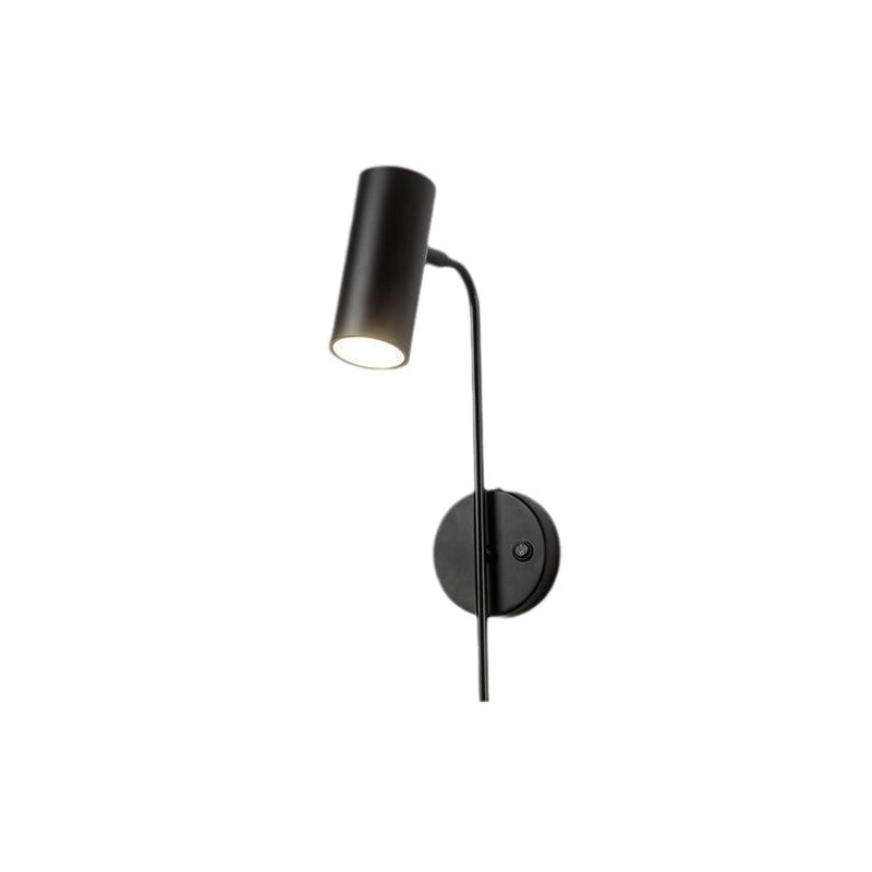 Rotatable Cylindrical Iron 1-Light Wall Sconce Lamp