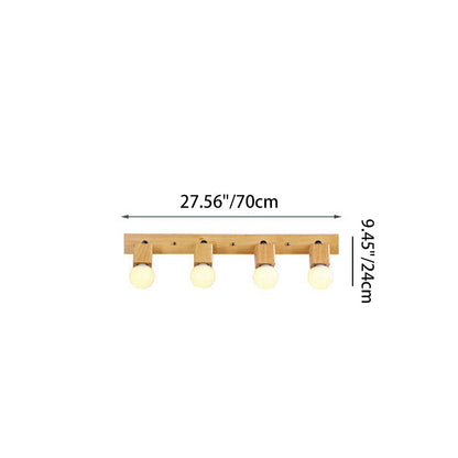 Rotatable 2/3/4-Light Vanity Light Wall Sconce Lamp