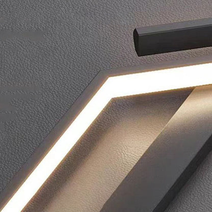 Minimalist Linear Hardware Aluminum LED Wall Sconce Lamp