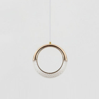 Minimalist PVC Metal Acrylic Moon LED Wall Sconce Lamp