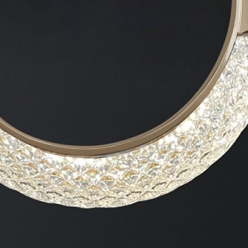 Minimalist PVC Metal Acrylic Moon LED Wall Sconce Lamp