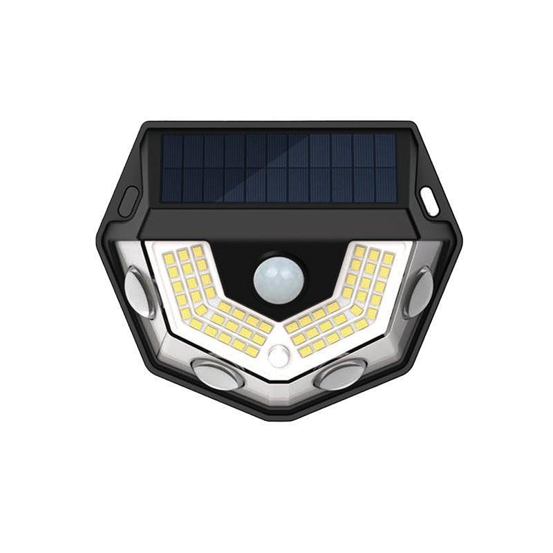 Deco Solar ABS PC Semicircle LED Wall Sconce Lamp