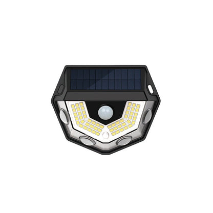 Deco Solar ABS PC Semicircle LED Wall Sconce Lamp