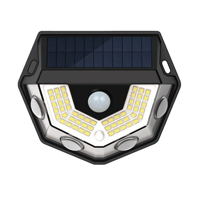 Deco Solar ABS PC Semicircle LED Wall Sconce Lamp