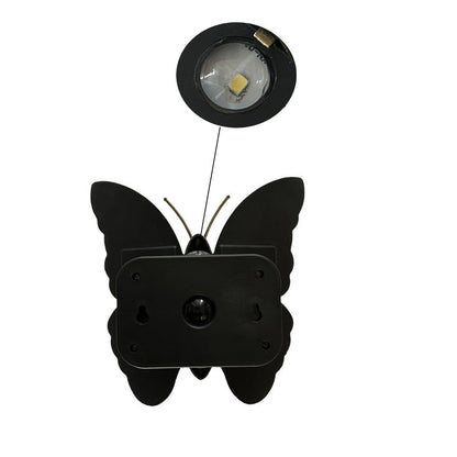 Deco Solar ABS Plastic Butterfly LED Wall Sconce Lamp
