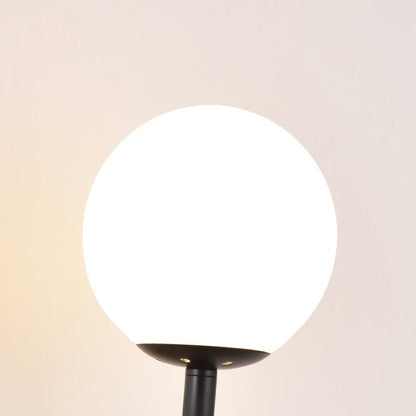French Iron Glass Linear 1-Light Wall Sconce Lamp